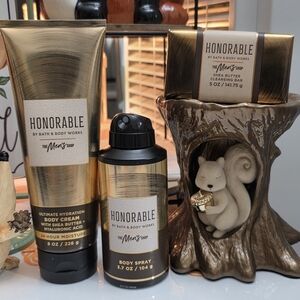 Bath & Body Works Men's Honorable Collection 3 Piece Body Care Set NEW